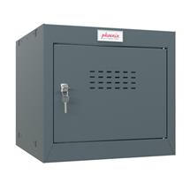 Phoenix CL Series Size 1 Cube Locker in Antracite Grey with Key Lock