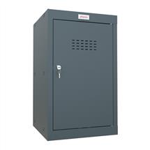 Phoenix CL Series Size 3 Cube Locker in Antracite Grey with Key Lock