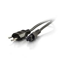 C2G - LegrandAV Power Cables | C2G 2m, SEV 1011 - C5 IEC Black C5 coupler | Quzo UK