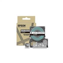Epson LK-6TWJ Transparent, White | In Stock | Quzo UK