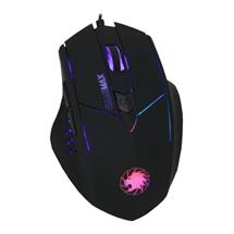 GameMax Tornado 7Colour LED Gaming Mouse, USB, Up to 2000 DPI, 6