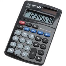 Olympia 2501 calculator Desktop Basic Black, Blue, Grey