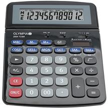 Olympia 2504 calculator Desktop Financial Black, Blue, Grey