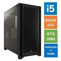 Spire ATX Gaming Tower PC, Corsair 4000D Case, i512600, 16GB 3200MHz,