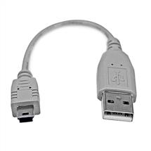 StarTech.com 6in Mini USB 2.0 Cable - A to Mini B | Quzo UK