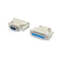 Beige | StarTech.com DB9 to DB25 Serial Adapter - M/F | In Stock