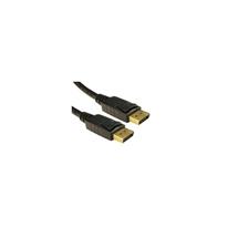 Fastflex Displayport Cables | 2m Display Port Male to Male Cable - Black | Quzo UK
