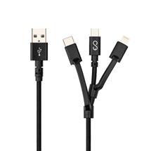 Epico Cables | Epico 9915111300013 USB cable 1.2 m USB A USB C/MicroUSB B/Lightning