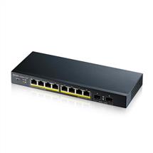 GS1900-10HP | Zyxel GS190010HP Managed L2 Gigabit Ethernet (10/100/1000) Power over