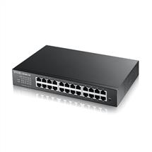 Zyxel GS1900-24E | Zyxel GS1900-24E Managed L2 Gigabit Ethernet (10/100/1000) 1U Black