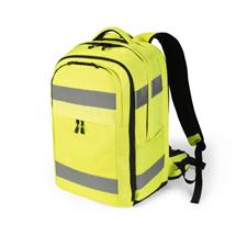 DICOTA HiVis backpack Yellow Polyethylene terephthalate (PET),