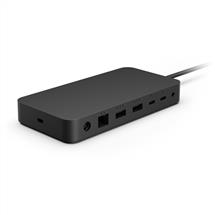 Microsoft Docking Stations hotel | Microsoft Surface Thunderbolt 4 Dock Wired Black | In Stock