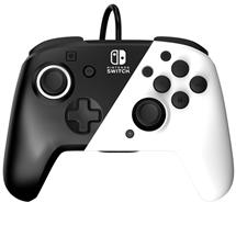 PDP Faceoff Deluxe+ Audio Wired Controller: Black & White