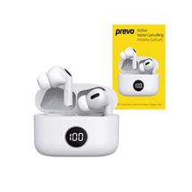 Prevo | Prevo M10 Active Noise Cancelling TWS Earbuds, Bluetooth 5.3,
