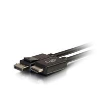 C2G - LegrandAV Video Cable | C2G 0.9m DisplayPort™ Male to HDMI® Male Adapter Cable - Black