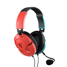 Turtle Beach Headphones - Wired Over Ear | Turtle Beach Recon 50 Headset Wired Head-band Gaming Blue, Red