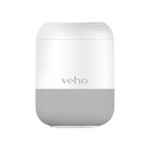 White | Veho MZS Portable Bluetooth wireless speaker  White/Grey, 1way, 5.2