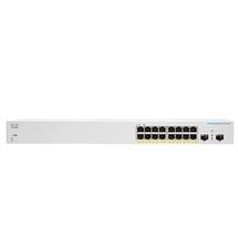 Cisco Business CBS22016P2G Smart Switch | 16 Port GE | PoE | 2x1G SFP