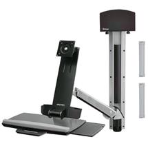 Ergotron StyleView Sit-Stand Combo System 61 cm (24") Aluminium Wall