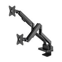 Manhattan Monitor Arms Or Stands | TV/MONITOR DESK MOUNT DUAL DOCK | In Stock | Quzo UK