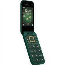 Nokia 2660, Flip, Dual SIM, 7.11 cm (2.8"), 0.3 MP, 1450 mAh, Green