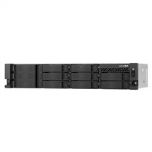 QNAP TS855EU8G NAS/storage server SAN Rack (2U) Ethernet LAN Black