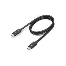 Lenovo  | Lenovo 4X91K16968 Thunderbolt cable 0.7 m 40 Gbit/s Black
