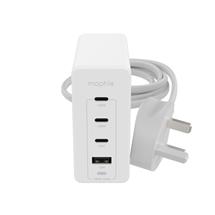 Mophie Mobile Device Chargers | mophie AccessoriesWall AdapterUSBCPDHUB120WGANWhiteUK(3xUSBC +