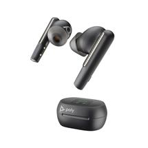 Poly Headsets Headsets | POLY Voyager Free 60+ UC, Touchscreen Charge Case, USBA, Teams, Carbon