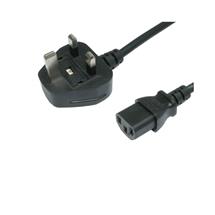 Cables Direct RB-307 power cable Black 10 m | In Stock