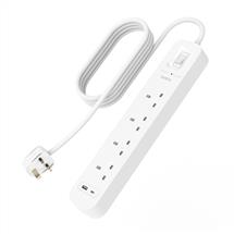 Connect | Belkin Connect White 4 AC outlet(s) 2 m | In Stock