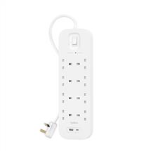 Belkin Connect White 8 AC outlet(s) 2 m | In Stock