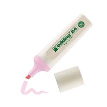 Pink, White | Edding EcoLine 24 marker 1 pc(s) Chisel tip Rose | In Stock