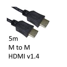 Cables Direct 77HDMI-050 HDMI cable 5 m HDMI Type A (Standard) Black