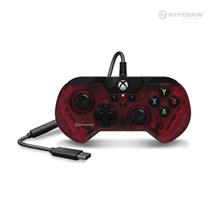 HYPERKIN Gaming Controllers | Hyperkin X91 Ice Black, Red USB Gamepad Analogue / Digital Xbox One S,