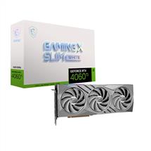 PCI Express x8 4.0 | MSI GeForce RTX 4060 Ti GAMING X SLIM WHITE 16G NVIDIA 16 GB GDDR6