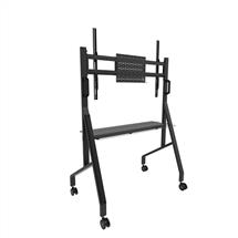 NeoMounts by Newstar Multimedia Carts & Stands | Neomounts floor stand, Multimedia trolley, Black, Steel, Flat panel,