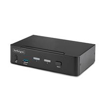 StarTech.com 2Port DisplayPort KVM Switch, 8K 60Hz / 4K 144Hz, Single