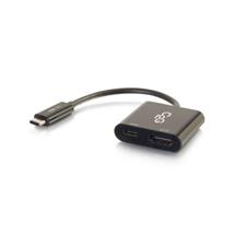 C2g Graphics Adapters | C2G USB C to HDMI Audio/Video Adapter w/ Power Delivery  USB Type C to