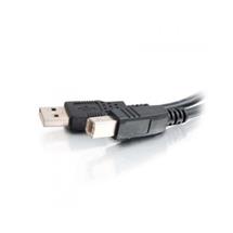 C2g USB Cable | C2G 3m USB 2.0 A/B Cable - Black (9.8 ft) | Quzo UK