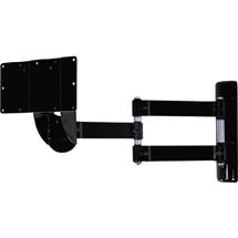 BTech Double Arm Flat Screen Wall Mount with Tilt and Swivel, 25 kg,