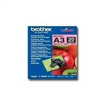 Brother A3 Glossy Paper. Finish type: Gloss, Media weight: 260 g/m²,