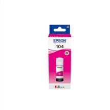 Epson 104 EcoTank Magenta ink bottle | In Stock | Quzo UK