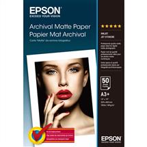 Epson Printing Paper | Epson Archival Matte Paper, DIN A3+, 189g/m², 50 Sheets