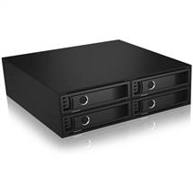 Icy Box Drive Bay Panels | ICY BOX IB-2242SSK 13.3 cm (5.25") Storage drive tray Black