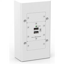 Outlet Boxes | Kramer Electronics OWB-2G/EU/GB outlet box White | In Stock