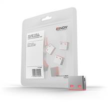 Lindy USB Port Blocker (without key)  Pack of 10, Pink. Product type: