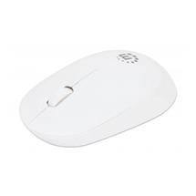 Keyboards & Mice | Manhattan Performance III Wireless Mouse, White, 1000dpi, 2.4Ghz (up