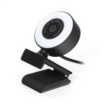 Platinet USB Webcam with Ring Light, Two Megapixels, 1080p Full HD,