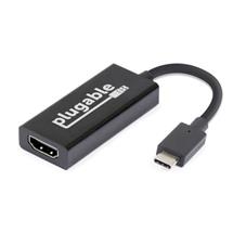 Plugable Technologies USBC-HDMI USB graphics adapter Black
